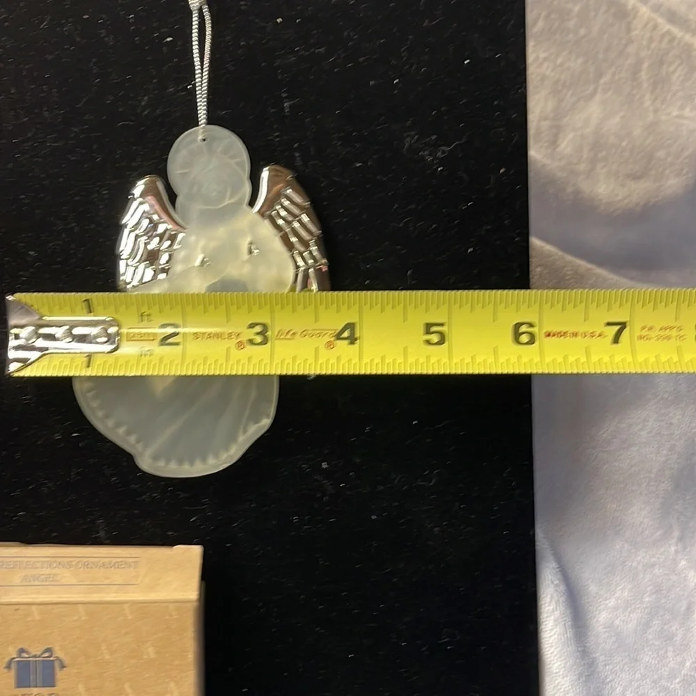 Avon (Vtg) Holiday Reflections Ornament Angel